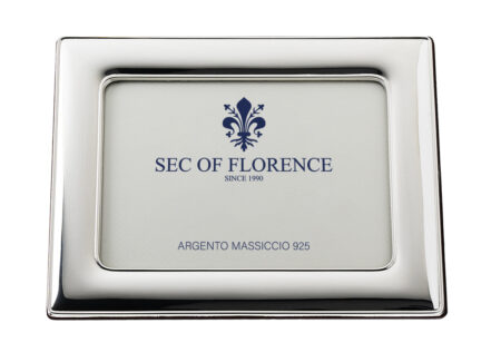 Cornice d'argento modello 6x4 in Hallmarked Solid Sterling Silver 925  Photo Picture Frame with Mahogany Wood Back 7215/10x15 - Sec of Florence